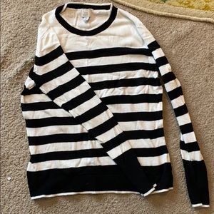 Black and white striped A New Day sweater